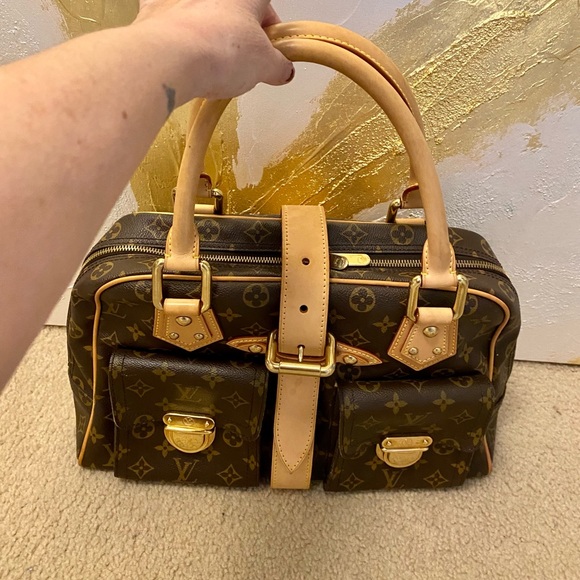 RETIRED LOUIS VUITTON GM MANHATTAN AMAZING PURSE❤️❤️❤️❤️❤️❤️❤️❤️ - Picture 6 of 13